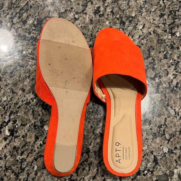 Orange Sandals - Picture 5 of 6